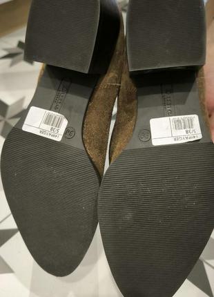Замшевые ботинки челси от duna london. оригинал!7 фото