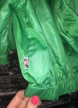 Куртка ветровка бомбер для девочки подростка 8