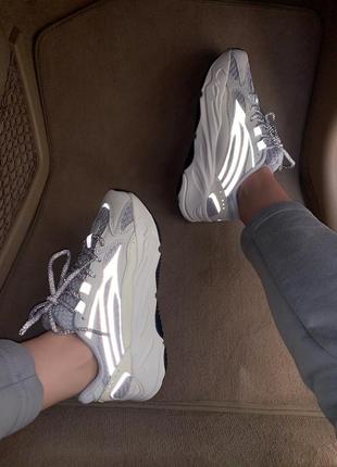 💎💖adidas yeezy 700 static💖💎адидасыизи  700 рефлектив, изи буст 700,  кросівки адідас ізі 700, кросовки адидас 7007 фото