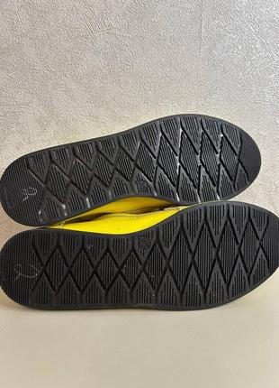 Нові кожані жіночі мокасини, туфлі, балетки - 36 розміру жовтого кольору5 фото