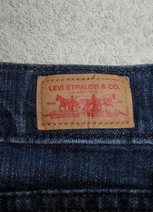 Джинсовая юбка levi's размер м8 фото