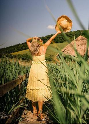 Фантастичний сарафан❤️аглійської вишивки ❤️3 фото