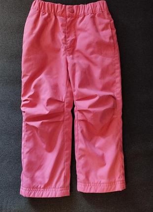 Теплі штани штаны деми брюки