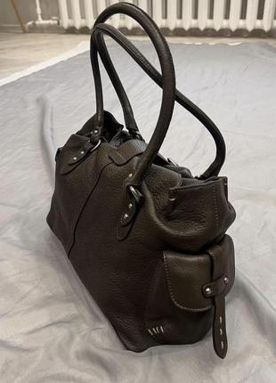 Кожаные сумка marc o polo оригинал, коричневая, новая, материал кожа2 фото