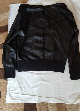 Куртка кожаная мужская