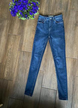 Стрейчевые джинсы скинни 34 размер
