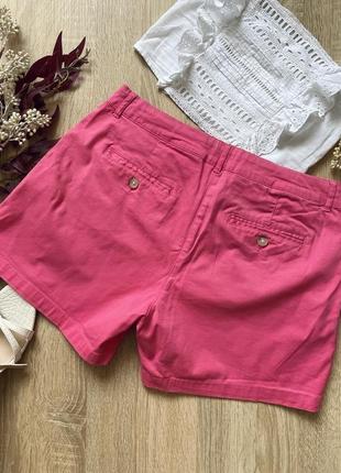 Яркие розовые шорты котон5 фото