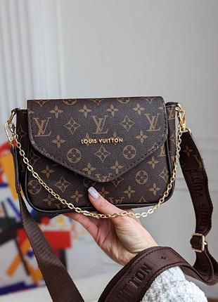 Сумка кросс боді louis vuitton 2 в