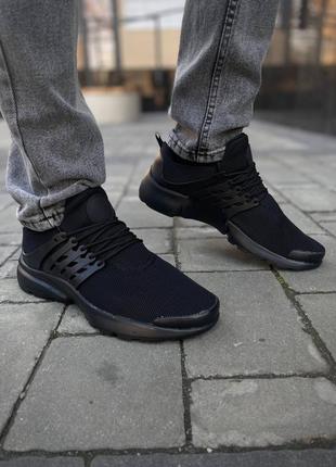 Легенькі текстильні чорні кросівки⚫️👟