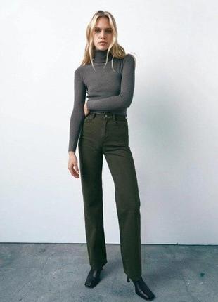 Джинси палаццо прямі кльош zara wide leg