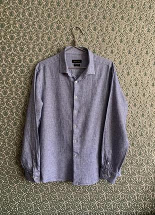 Чоловіча сорочка рубашка massimo dutti xl-xxl