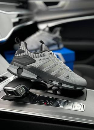 Мужские кроссовки adidas marathon run light gray