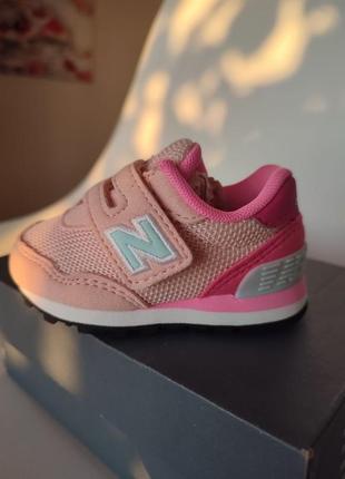 Детские кросовки new balance pv515sk розовые