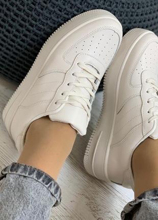 Женские кеды кроссовки на платформе весенние форсы, жіночі кеди кросівки на платформ