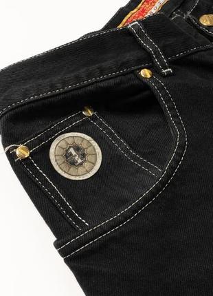 Trussardi vintage black denim jeans мужские джинсы5 фото