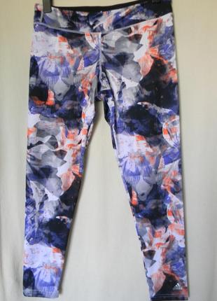 Леггинсы спортивные лосины adidas climalite оригинал р. l