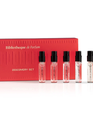 Новинка bibliotheque de parfum пафумерний гардероб discovery set i am collection  8 шт по 2 мл