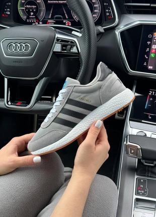 Жіночі кросівки adidas originals iniki w gray black