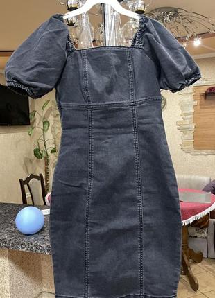 New look джинсовое платье платья