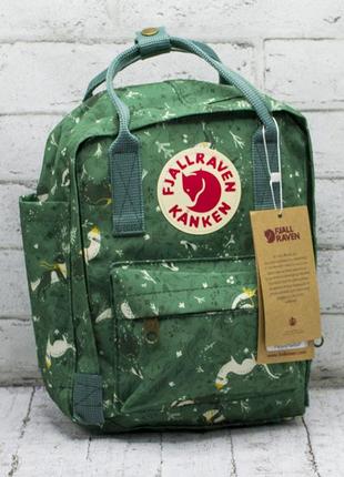 Рюкзак - сумка fjallraven kanken mini, зелений, зелёный