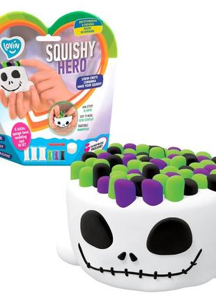 Набор для лепки с воздушным пластилином squishy scary ghost тм lovin 70126