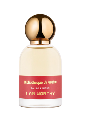 Новинка bibliotheque de parfum i am worthy 50 мл