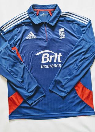 Футболка кофта для крикету adidas england cricket оригінал