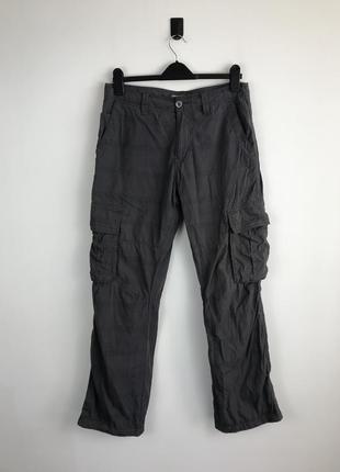 Карго штаны с карманами quiksilver vintage skate stussy carhartt