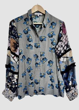 Дизайнерська шовкова блуза dorothee schumacher1 фото
