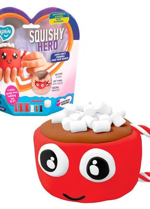 Набор для лепки с воздушным пластилином squishy cupcao тм lovin 70125