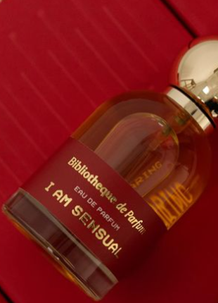 Новинка bibliotheque de parfum i am sensual 50 мл