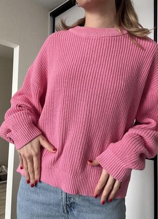 Розовый свитерик h&amp;m