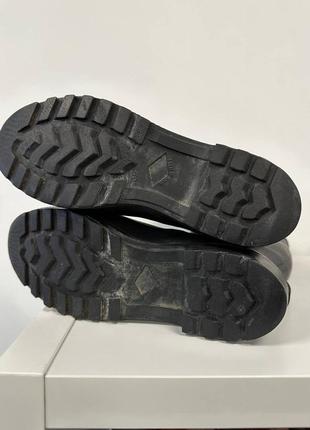 Винтажные резиновые сапоги от chanel rain boots7 фото