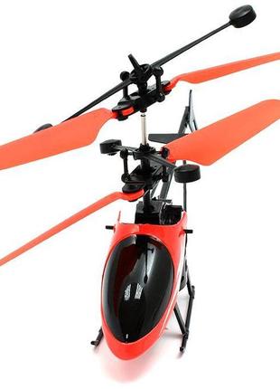 Інтерактивна іграшка літальний вертоліт induction aircraft із сенсорним керуванням8 фото