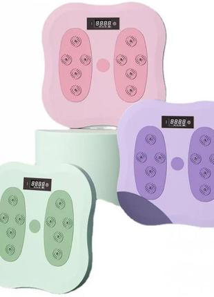 Вращающийся тренажер массажер для стоп waist twisting disc с подсчетом калорий