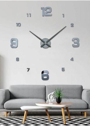 Настенные часы 3d diy clock 172520 c цифрами5 фото