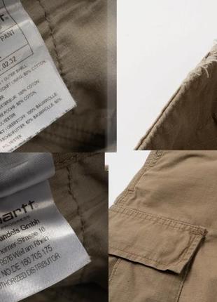 Carhartt regular cargo pant чоловічі карго штани10 фото