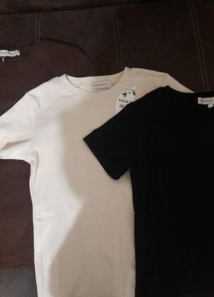 Базова кофта футболка в рубчик у кольорах3 фото