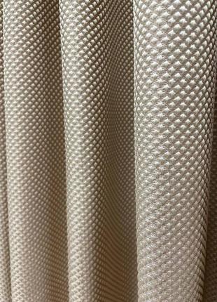 Ткань для штор с объемным плетением в ромб. однотонная ткань для штор в разных цветах