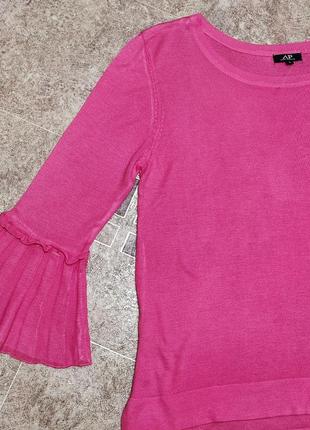 Нова рожева віскозна блузка светрик 486 фото