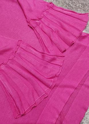 Нова рожева віскозна блузка светрик 487 фото