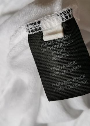 Isabel marant linen футболка7 фото