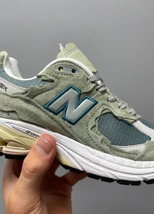 Чоловічі кросівки new balance 2002r protection pack mirage grey | унісекс3 фото