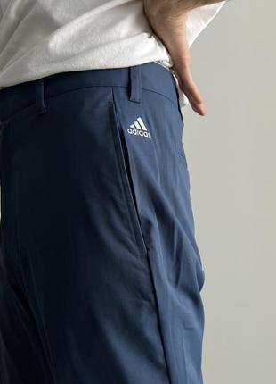 Adidas golf pants брюки штани спортивні комфортні оригінал гольф сині еластичні зручні кежуал спортивний стиль легкі