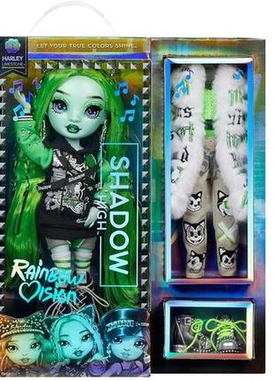 Лялька rainbow vision shadow high neon harley limestone харлі лаймстоун код/артикул 75 354