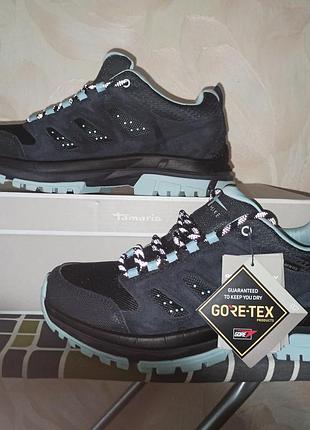 Комбинированные ботинки трекинговые женские tamaris