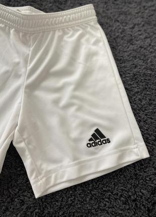 Шорты adidas белые 7-8лет5 фото