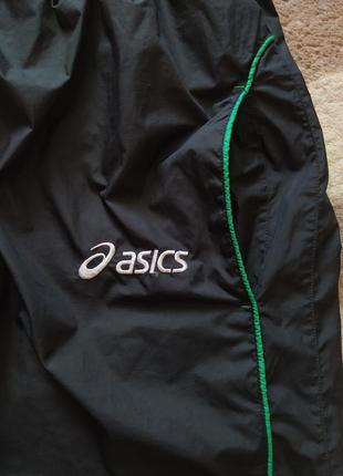 Чоловічі нейлонові штани asics, оригінал2 фото