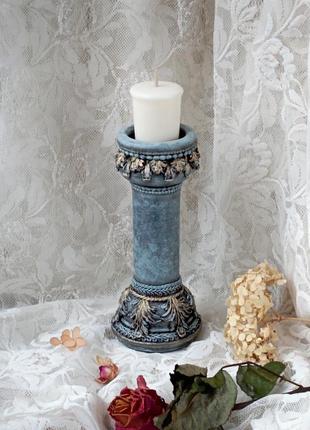 Стильний та вишуканий свічник у стилі вінтаж