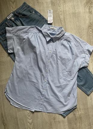 Рубашка с коротким рукавом, сорочка, блузка, блуза, тенниска3 фото